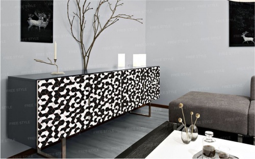 Дизайн панель 18 мм D100.016 Mosaic Marble (Мрамор Мозаика) фото 6