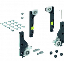 Комплект роликов для дверей  Slide line M без демфера на 1 дверь