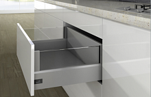 Ящик ArciTech Actro Silent System 126/250x500 мм DesignSide Серебро