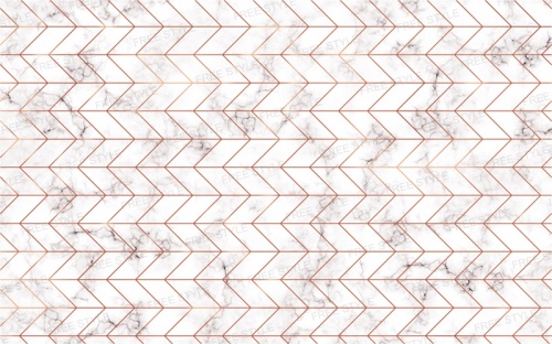Дизайн панель 18 мм D100.015 Zigzag Brass (Латунь Зигзаг) фото 2