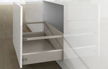 Ящик ArciTech Actro Silent System 126/282x450 мм С релингом Шампань