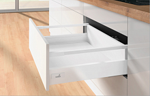 Ящик InnoTech Atira Quadro V6 Silent System 70/144x420 мм С релингом Белый