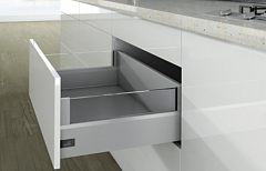 Ящик ArciTech Actro Push to Open 126/218x400 мм DesignSide Серебро