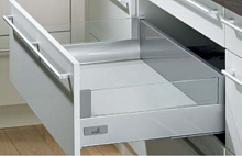 Ящик InnoTech Quadro V6 Silent System 144x300 мм DesignSide Серебристый