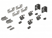 Комплект роликов SysLine S без демпфера на 2 двери