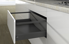 Ящик ArciTech Actro Silent System 94/250x450 мм С релингом Антрацит