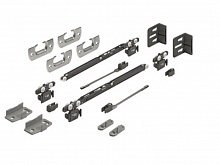 Комплект роликов для SysLine S с демпфером на закрывание на 2 двери