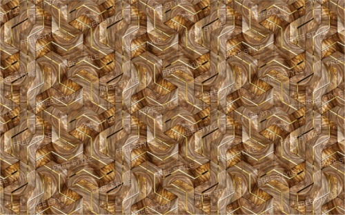 Дизайн панель 18 мм D100.017 Walnut Gold (Орех Голд) фото 2